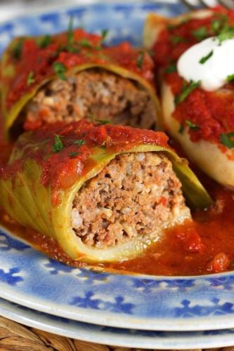 Stuffed Cabbage Leaves